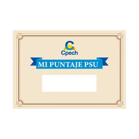psu diploma Sticker by Preuniversitario Cpech
