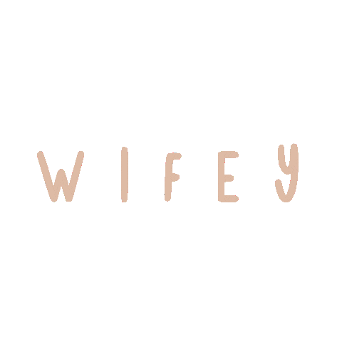 Mr And Mrs Wifey Sticker