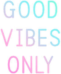 Good Vibes Pink Sticker by SoulRoboX s.r.l.