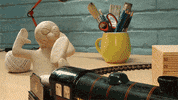 friday 13th lol GIF by Aardman Animations