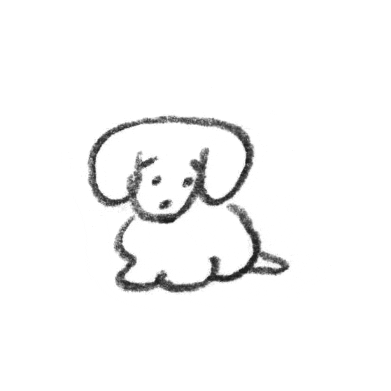 teraoka_natsumi giphygifmaker dog 犬 いぬ Sticker