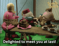 Nice To Meet You Stop-Motion GIF by Fire Mountain Productions