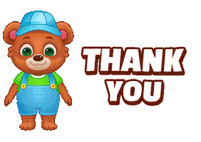 Thank You So Much Sticker by Lucas and Friends by RV AppStudios