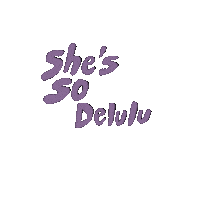 Delusion Edie Sticker