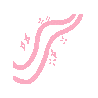 Pink Glitter Sticker