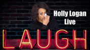 ComedianHollyLogan omg comedy laugh laughing GIF