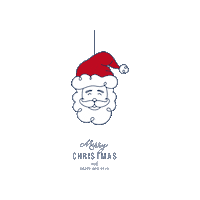 Happy Merry Christmas Sticker by webrandinglab