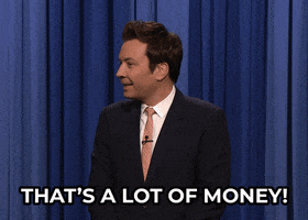 Jimmy Fallon Money GIF by The Tonight Show Starring Jimmy Fallon