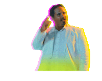 Michael Pena Party Sticker by Fantasy Island Movie
