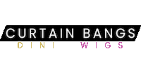 Wig Curtain Sticker by Dini Wigs