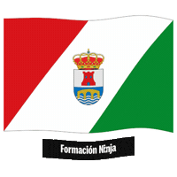 Bandera Granada Sticker by Formación Ninja