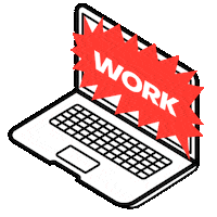 Work Working Sticker by The Social Club