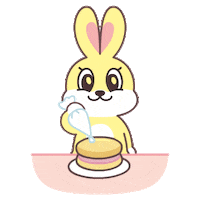 Bunny Rabbit Sticker by samlip