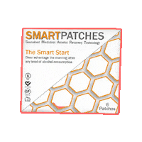 SmartPatches smartpatches hangoverprevention patchup preventhangover Sticker
