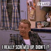 Kevin James Oops GIF by TV Land