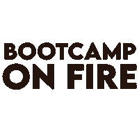 Fire Andrea Sticker by Stone Fit