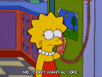 angry lisa simpson GIF