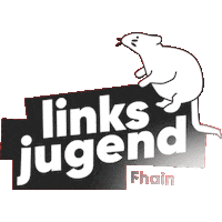 SolidBerlin solid friedrichshain linksjugend ratte Sticker