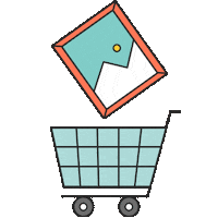 Photocircle cart shoppingcart photocircle Sticker