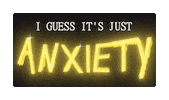Anxiety Sticker by Ouse