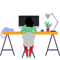 Working Work From Home Sticker by Hindustan Coca-Cola Beverages Pvt Ltd