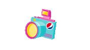 Camera Sticker by Pepsi #Summergram