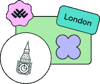 London Uk Sticker by Lattice