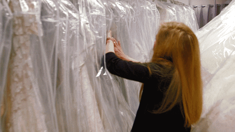 Wedding Dress Surprise GIF by TLC