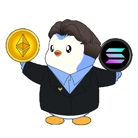 Crypto Penguin Sticker by Pudgy Penguins