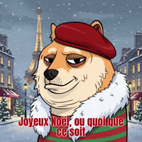 Christmas Snow GIF by Doge Pound