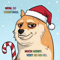 Christmas Snow GIF by Doge Pound