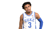College Basketball Tre Sticker by Duke Men's Basketball