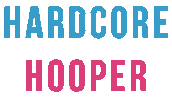 Hardcore Hooper Sticker by Happy Healthy Hoops