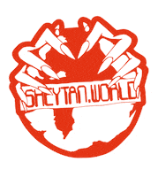 Sheytanworld gold world hand hands Sticker