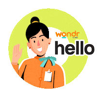 Hai Hello Sticker by Bank Negara Indonesia