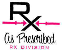 GirlsGoneRx crossfit breast cancer Sticker