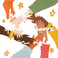 Womens Day Antje Schomaker Sticker by Madeline Juno
