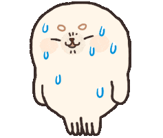Nervous Sweat Sticker