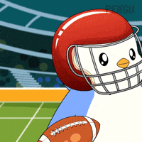 Game Time Football GIF by Pudgy Penguins