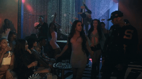 yellabeezy giphygifmaker happy dance party GIF