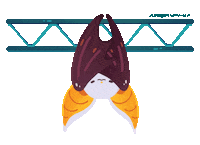 Hanging Wake Up Sticker by Juragan Material.id