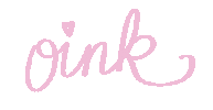 KuneCoco pig oink piglove kunecoco Sticker
