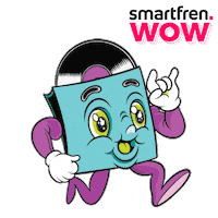 Emoticon Wow Sticker by Smartfren 4G