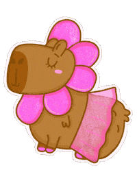 Capybara Sticker