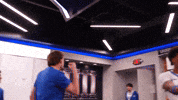 Running Man Dance GIF by Xavier Men's Basketball