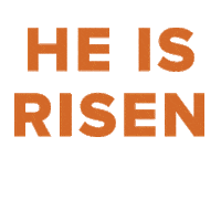 He Is Risen Jesus Sticker by Calvary Chapel Costa Mesa