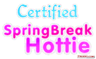 spring break Sticker