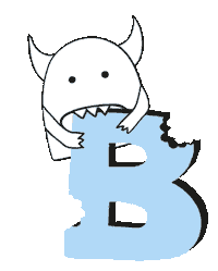 B Sticker by Breden Kids