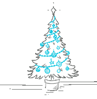 Christmas Tree Sticker by Breden Kids