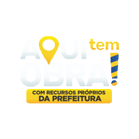Obra Mais Trabalho Sticker by Prefeitura de Jaru